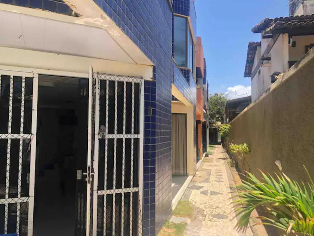 Pe Na Areia Vista Total Mar - O Paraiso E Aqui! Salvador da Bahia Exterior foto