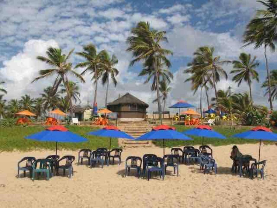 Pe Na Areia Vista Total Mar - O Paraiso E Aqui! Salvador da Bahia Exterior foto