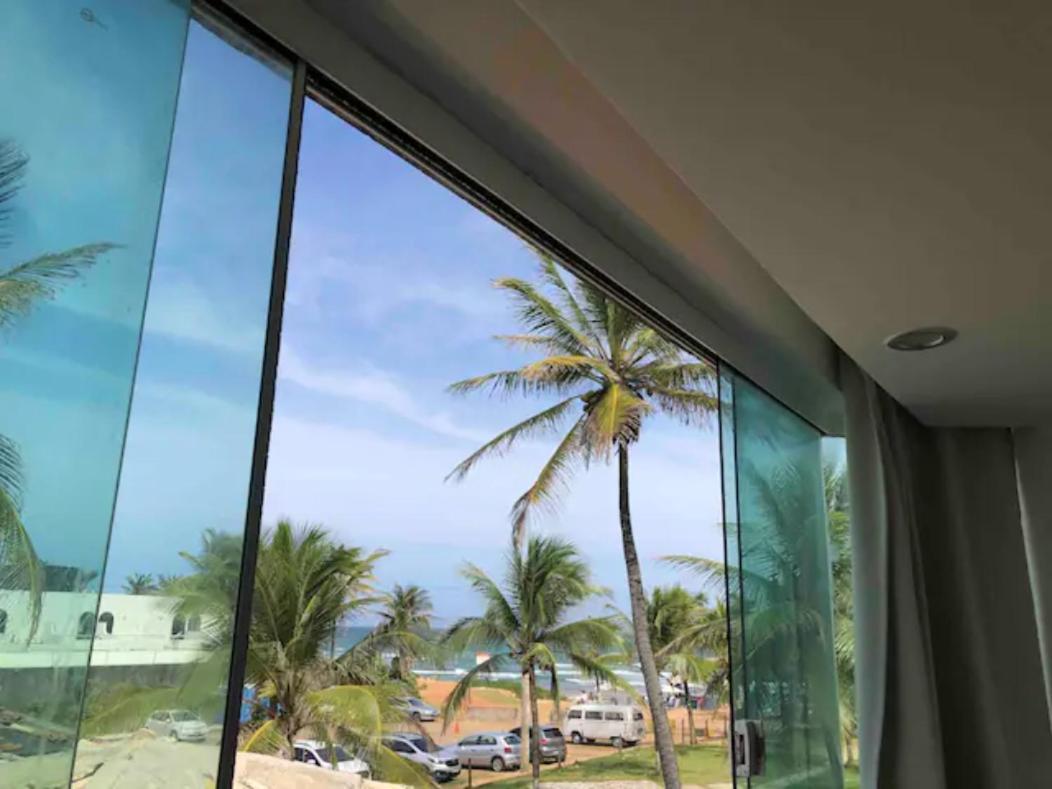 Pe Na Areia Vista Total Mar - O Paraiso E Aqui! Salvador da Bahia Exterior foto